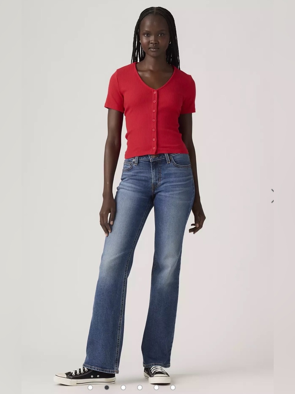 Superlow Bootcut Y2K Women's Blue Denim Jeans Sz 29